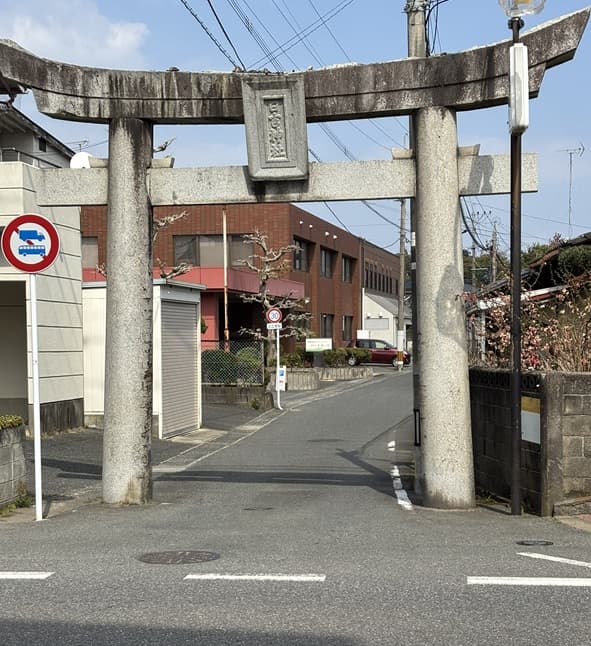 国道５００号線沿 一の鳥居